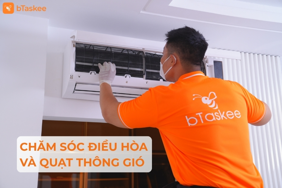 Chăm sóc điều hòa.