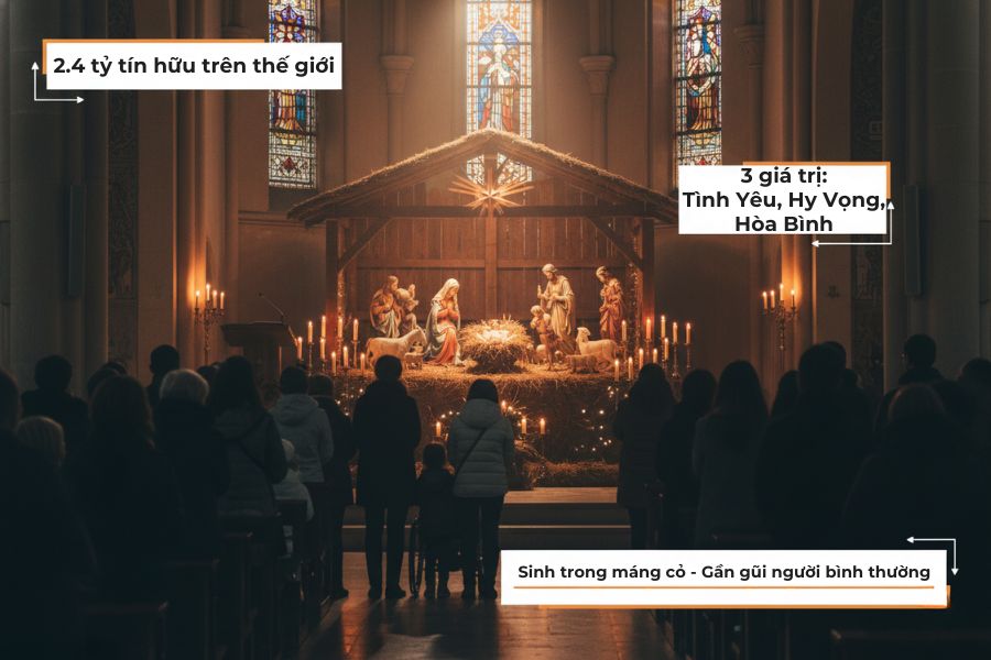 Giáng sinh có ý nghĩa rất to lớn đối với người Kitô giáo.