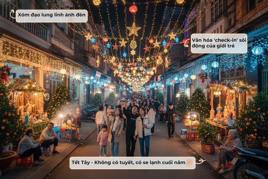 Giáng sinh tại Việt Nam mang một màu sắc rất riêng.