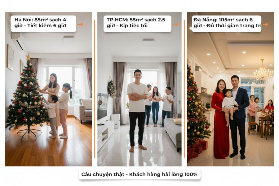 Những câu chuyện thật từ khách hàng.