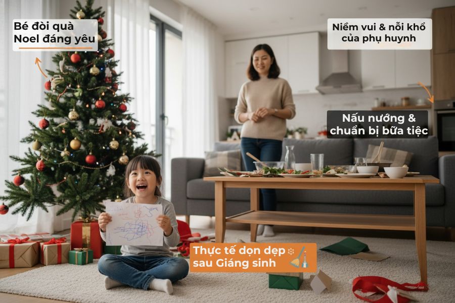 Stt hài hước cho bé và gia đình.