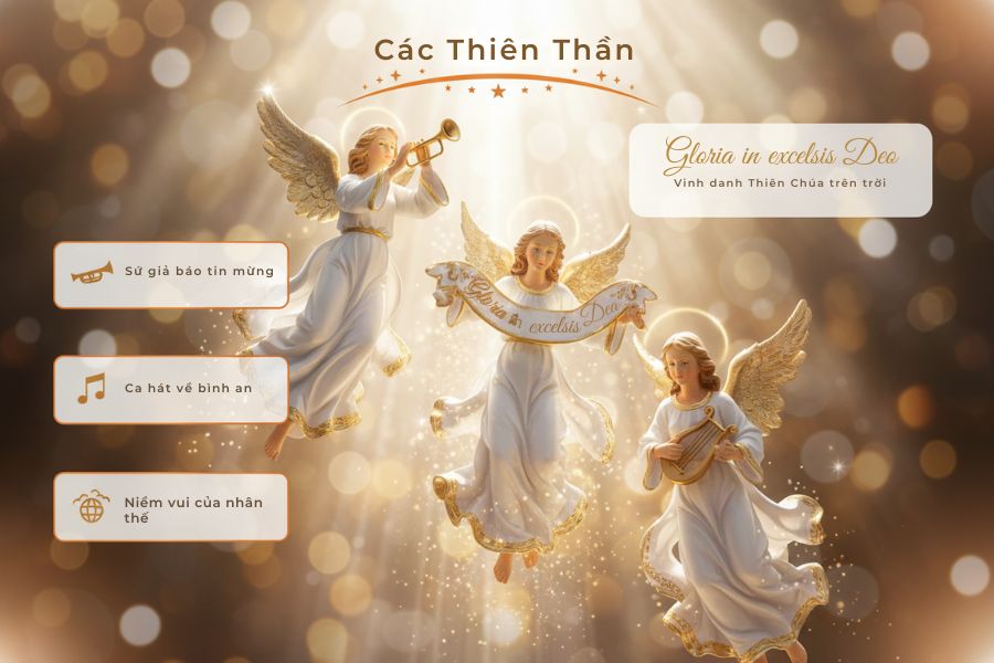 Thiên thần trong hang đá.