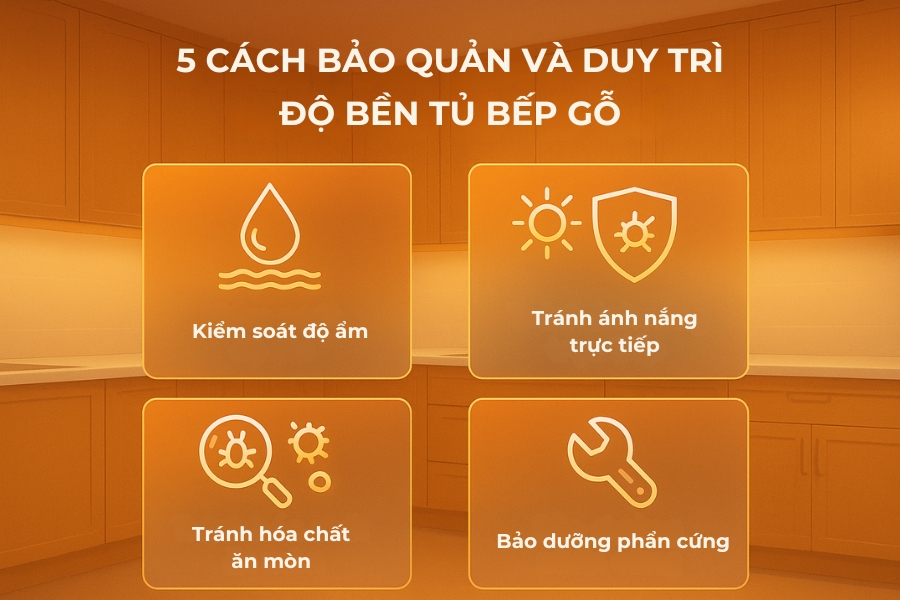 5 cách bảo quản và duy trì độ bền của nội thất gỗ phổ biến nhất.