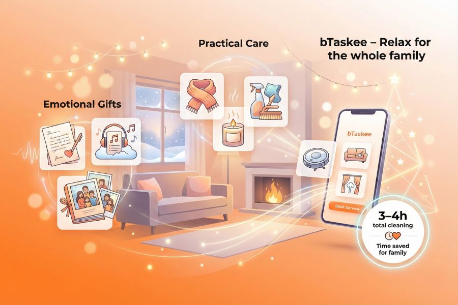 bTaskee luôn đồng hành cùng mọi gia đình dịp Giáng Sinh này!