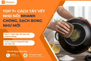 cách tẩy vết nhọ nồi