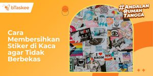 cara-membersihkan- stiker-di-kaca