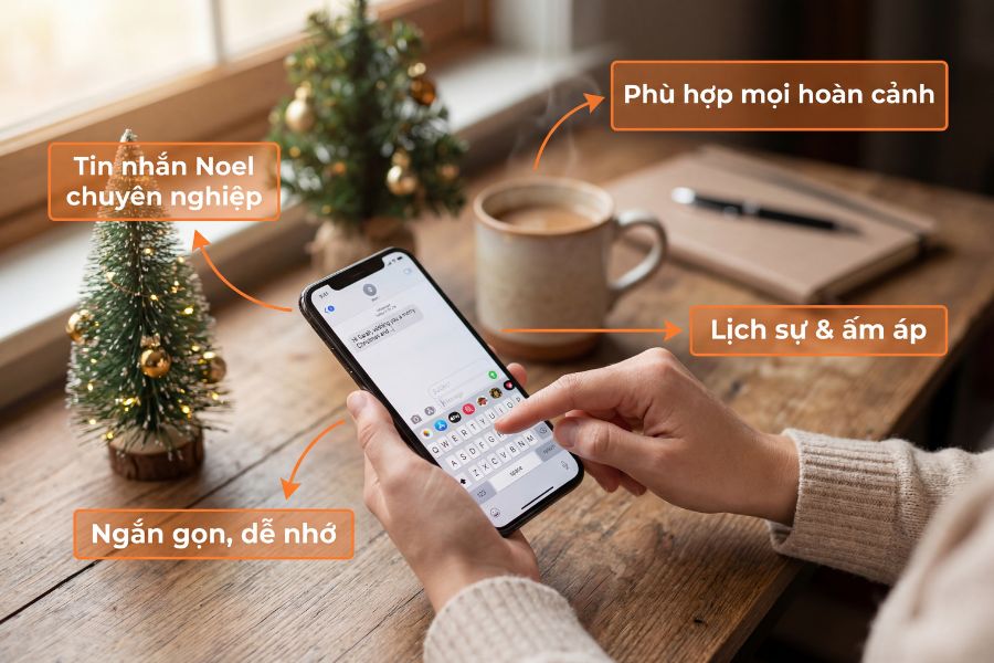 Có những câu chúc Giáng Sinh bằng tiếng Anh mà bạn có thể dùng cho mọi hoàn cảnh.