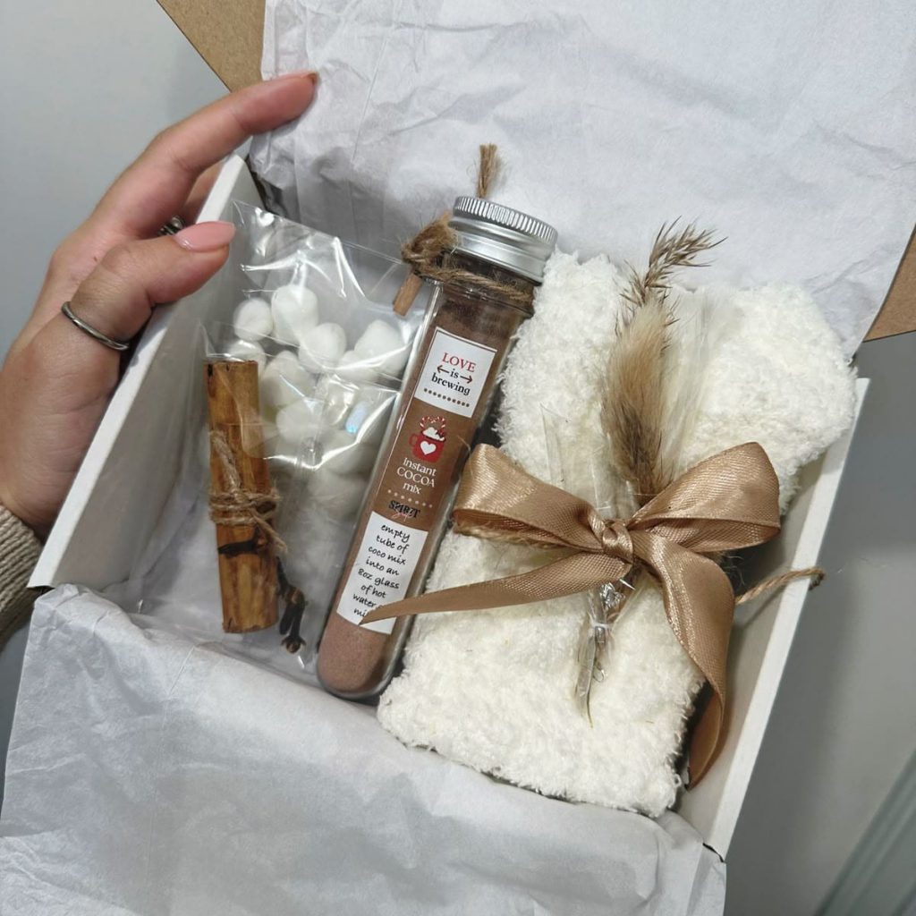 Hampers natal hot cocoa set