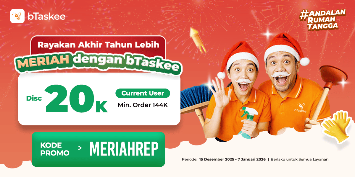 Promo Natal dan Tahun Baru bTaskee untuk Pengguna Setia