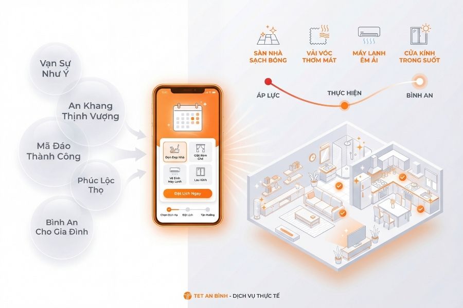 “Bình an” theo định nghĩa mới của bTaskee.