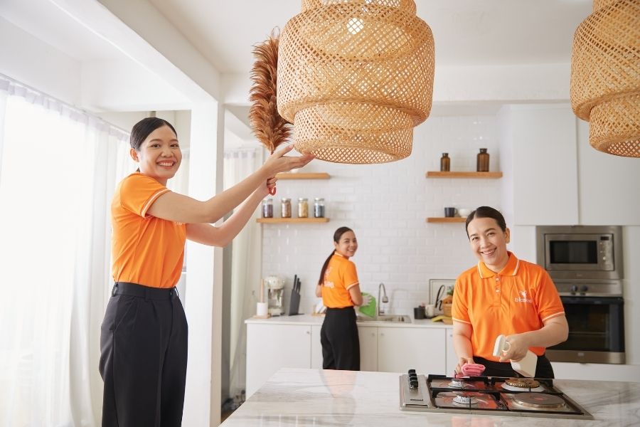 Dịch vụ dọn dẹp nhà cửa làm nên thương hiệu bTaskee.