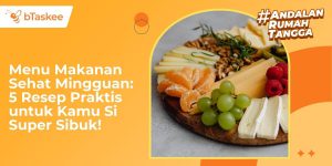 menu makanan sehat mingguan