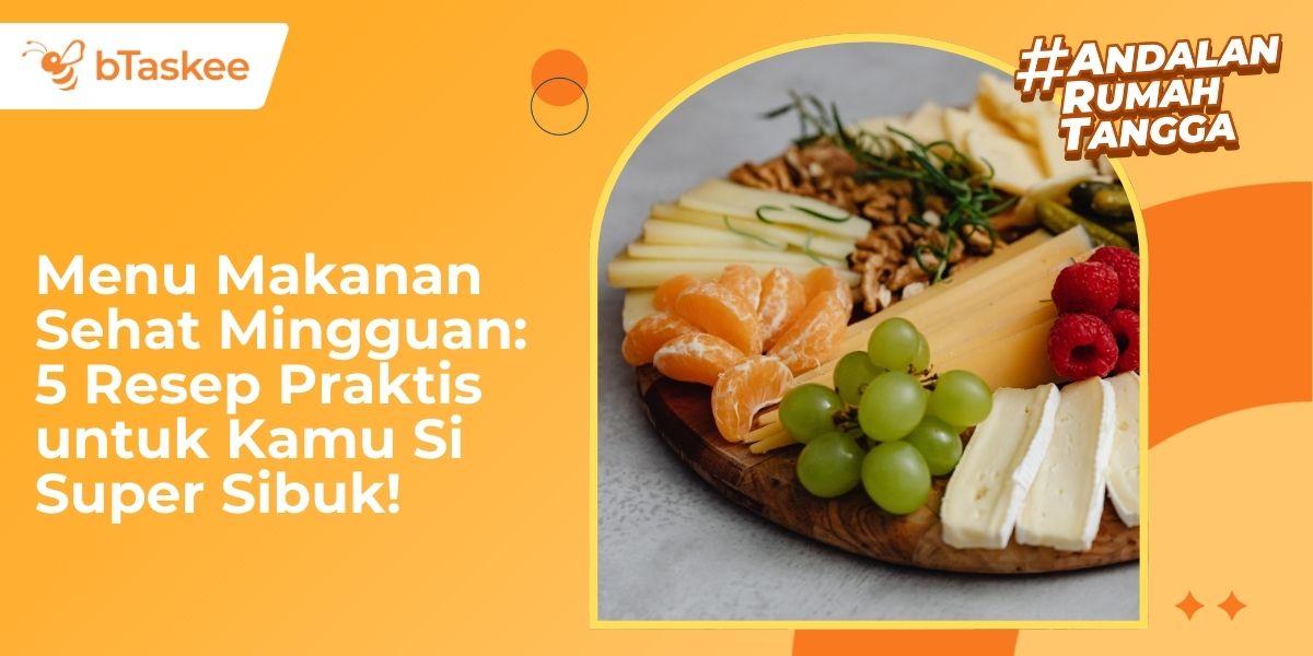 menu makanan sehat mingguan