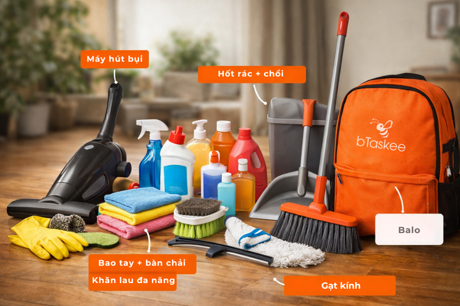 Bí mật trong túi của các “chị Ong” bTaskee.