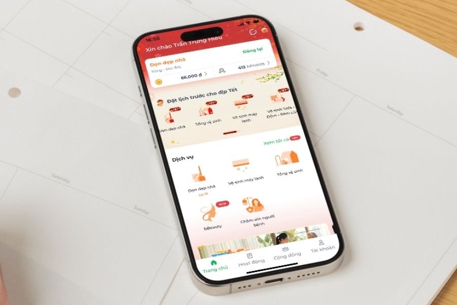 Chọn một trong các dịch vụ dọn dẹp nhà cửa ngày Tết theo nhu cầu.