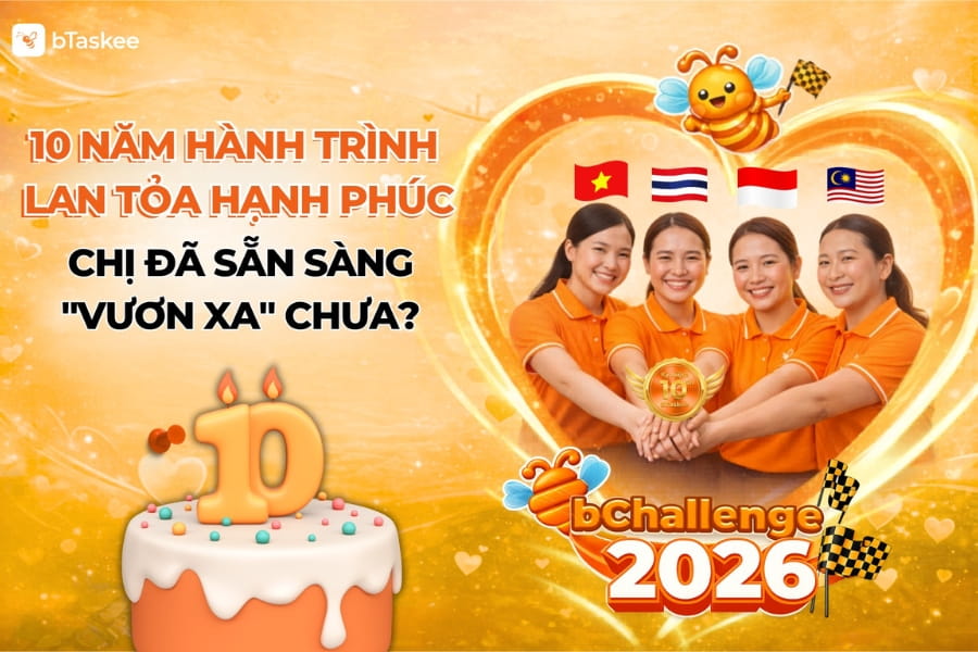 10 năm hành trình lan toả hạnh phúc cùng bChallenge 2026.