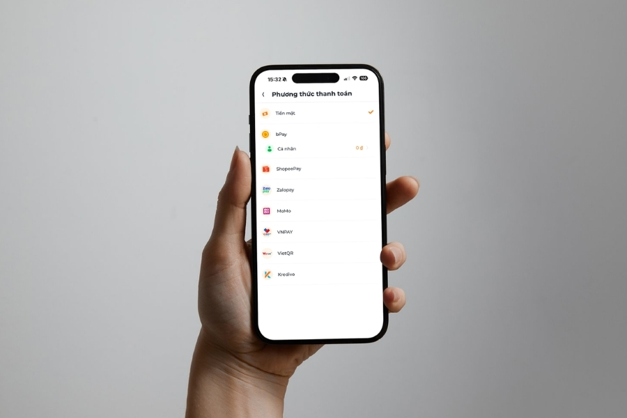 Đa dạng phương thức thanh toán cho khách hàng.