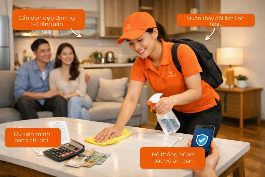 Mô hình tasker bTaskee là lựa chọn tối ưu.