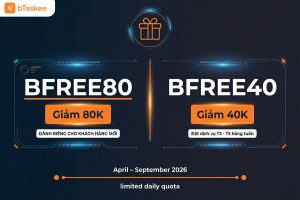 Giảm Đến 80.000đ Cho Tất Cả Dịch Vụ Từ Tháng 4/2026